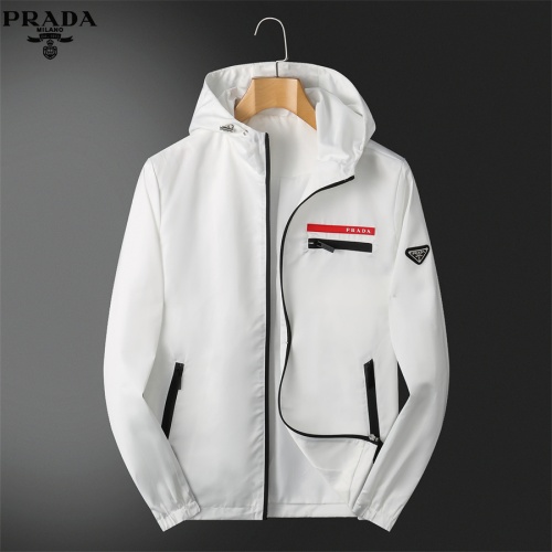 Prada New Jackets Long Sleeved For Men #1036202 $72.00 USD, Wholesale Replica Prada Jackets