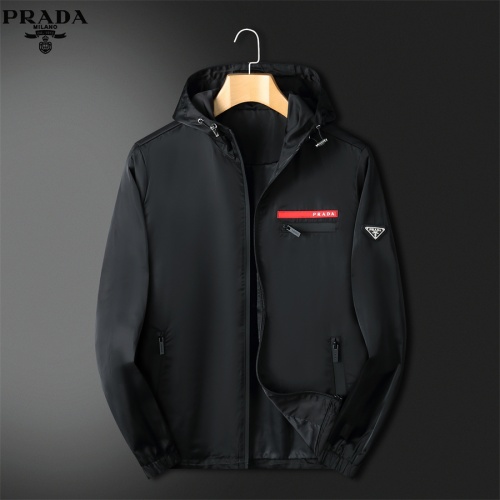 Prada New Jackets Long Sleeved For Men #1036203 $72.00 USD, Wholesale Replica Prada Jackets