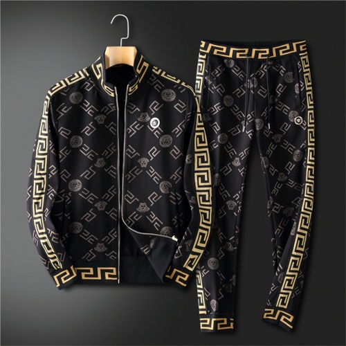 Versace Tracksuits Long Sleeved For Men #1036208 $92.00 USD, Wholesale Replica Versace Tracksuits