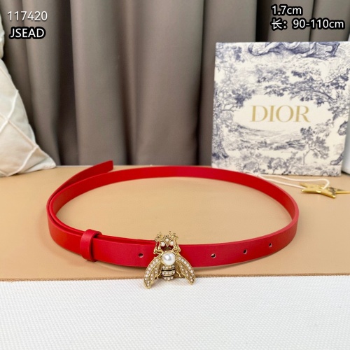 Replica Christian Dior AAA Quality Belts For Women #1036345 $56.00 USD for Wholesale