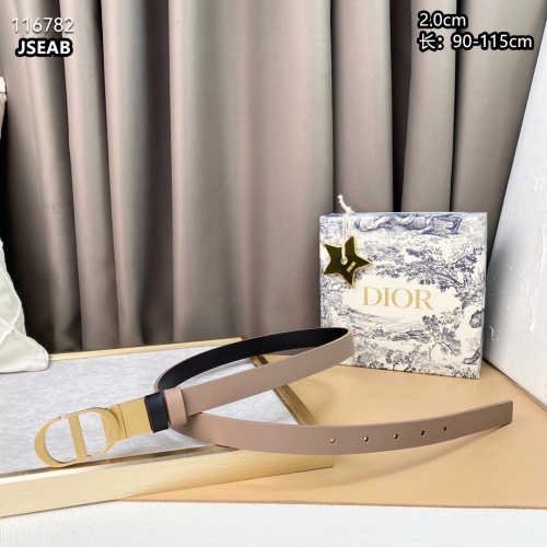 Replica Christian Dior AAA Quality Belts For Women #1036350 $48.00 USD for Wholesale