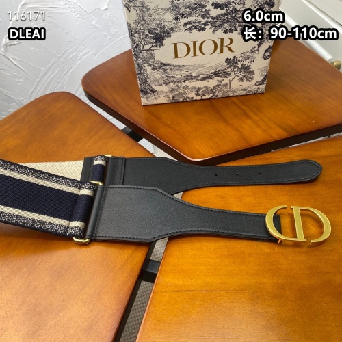 Replica Christian Dior AAA Quality Belts For Women #1036379 $76.00 USD for Wholesale