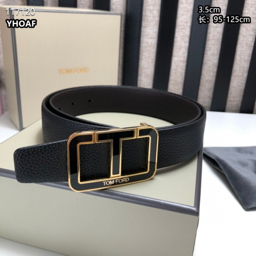 Replica Tom Ford AAA Quality Belts For Men #1037309 $64.00 USD for Wholesale