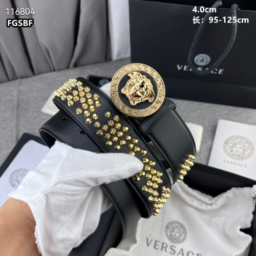 Versace AAA Quality Belts For Men #1037439 $98.00 USD, Wholesale Replica Versace AAA Quality Belts