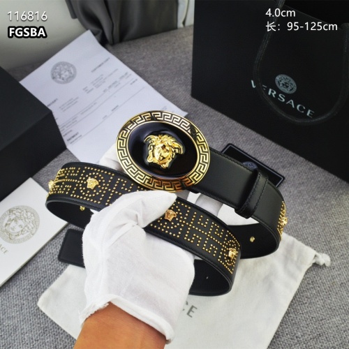 Versace AAA Quality Belts For Men #1037449 $82.00 USD, Wholesale Replica Versace AAA Quality Belts