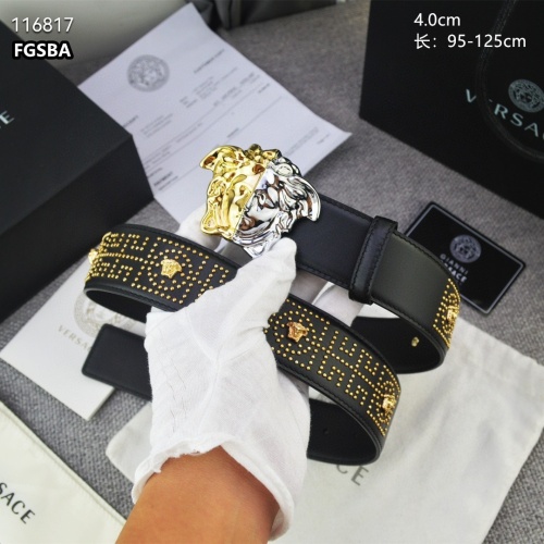 Versace AAA Quality Belts For Men #1037453 $82.00 USD, Wholesale Replica Versace AAA Quality Belts