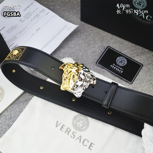 Replica Versace AAA Quality Belts For Men #1037453 $82.00 USD for Wholesale