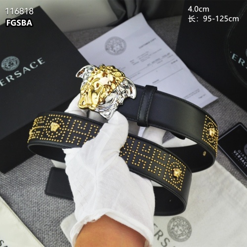 Versace AAA Quality Belts For Men #1037454 $82.00 USD, Wholesale Replica Versace AAA Quality Belts