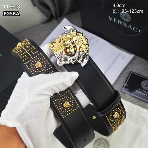 Replica Versace AAA Quality Belts For Men #1037454 $82.00 USD for Wholesale