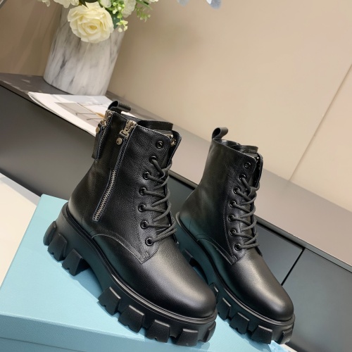 Prada Boots For Women #1037642 $105.00 USD, Wholesale Replica Prada Boots