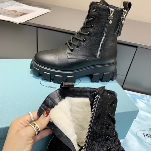 Replica Prada Boots For Women #1037642 $105.00 USD for Wholesale