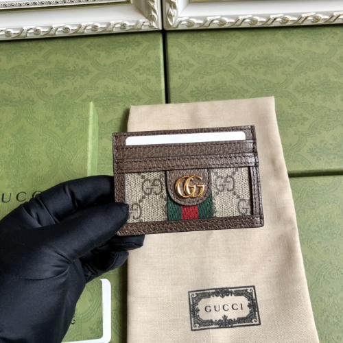 Gucci AAA Quality Card Case #1038168 $45.00 USD, Wholesale Replica Gucci AAA Wallets