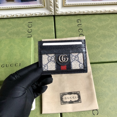 Gucci AAA Quality Card Case #1038173 $45.00 USD, Wholesale Replica Gucci AAA Wallets