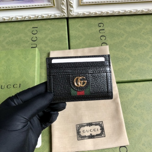 Gucci AAA Quality Card Case #1038175 $48.00 USD, Wholesale Replica Gucci AAA Wallets