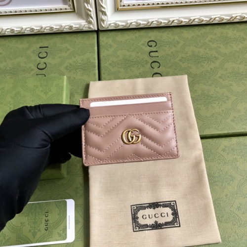 Gucci AAA Quality Card Case #1038181 $45.00 USD, Wholesale Replica Gucci AAA Wallets