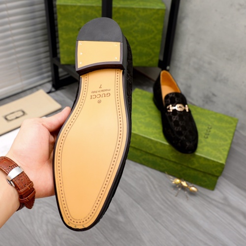 Replica Gucci Oxfords Shoes For Men #1038192 $92.00 USD for Wholesale