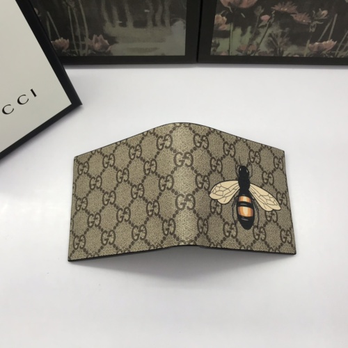 Replica Gucci AAA Quality Wallets #1038198 $56.00 USD for Wholesale