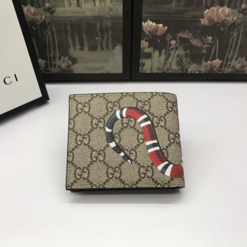 Replica Gucci AAA Quality Wallets #1038199 $56.00 USD for Wholesale