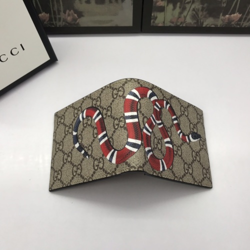 Replica Gucci AAA Quality Wallets #1038199 $56.00 USD for Wholesale