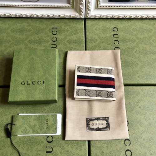 Replica Gucci AAA Quality Wallets #1038202 $60.00 USD for Wholesale