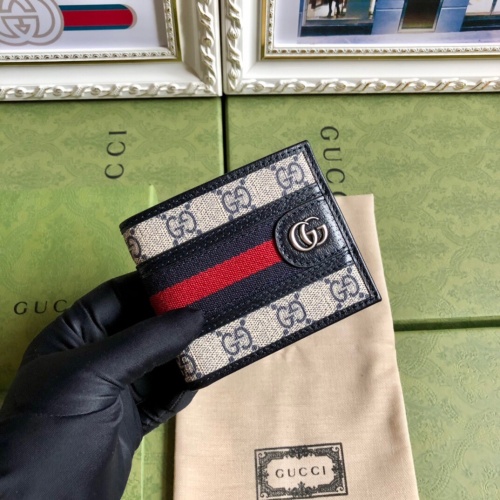 Gucci AAA Quality Wallets #1038203 $60.00 USD, Wholesale Replica Gucci AAA Wallets