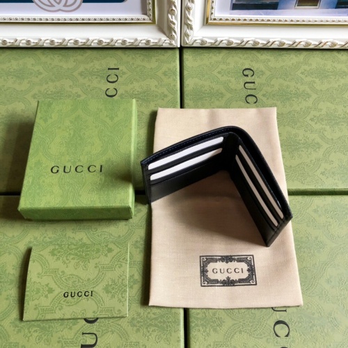 Replica Gucci AAA Quality Wallets #1038203 $60.00 USD for Wholesale