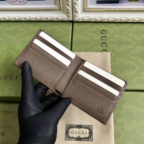 Replica Gucci AAA Quality Wallets #1038204 $60.00 USD for Wholesale