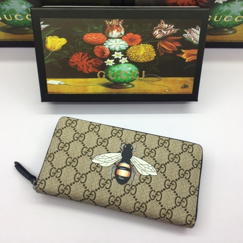 Gucci AAA Quality Wallets #1038237 $72.00 USD, Wholesale Replica Gucci AAA Wallets