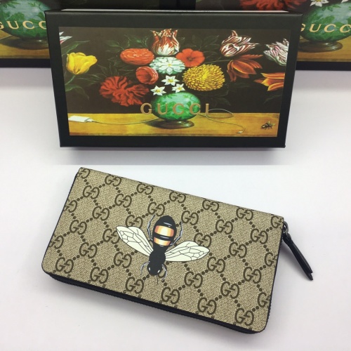 Replica Gucci AAA Quality Wallets #1038237 $72.00 USD for Wholesale