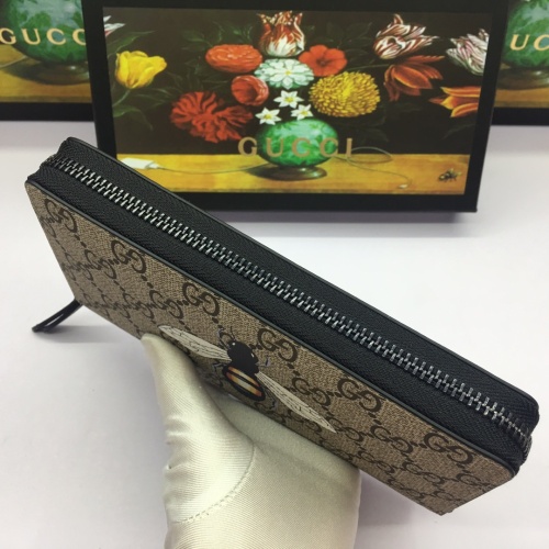 Replica Gucci AAA Quality Wallets #1038237 $72.00 USD for Wholesale