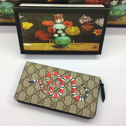 Replica Gucci AAA Quality Wallets #1038240 $72.00 USD for Wholesale