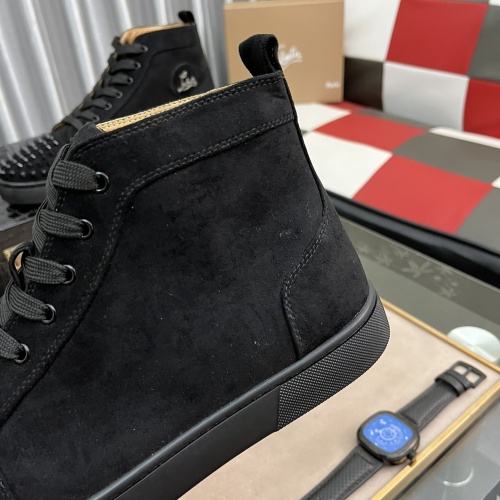 Replica Christian Louboutin High Top Shoes For Men #1038350 $80.00 USD for Wholesale