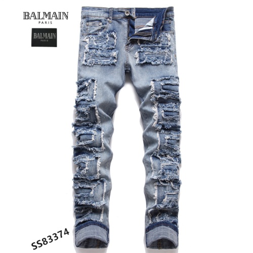 Balmain Jeans For Men #1040474 $48.00 USD, Wholesale Replica Balmain Jeans