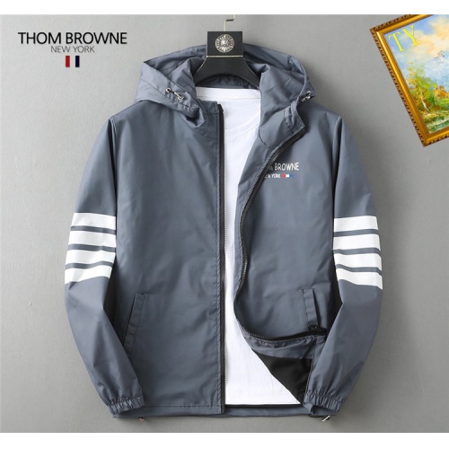 Thom Browne Jackets Long Sleeved For Men #1040869 $60.00 USD, Wholesale Replica Thom Browne Jackets