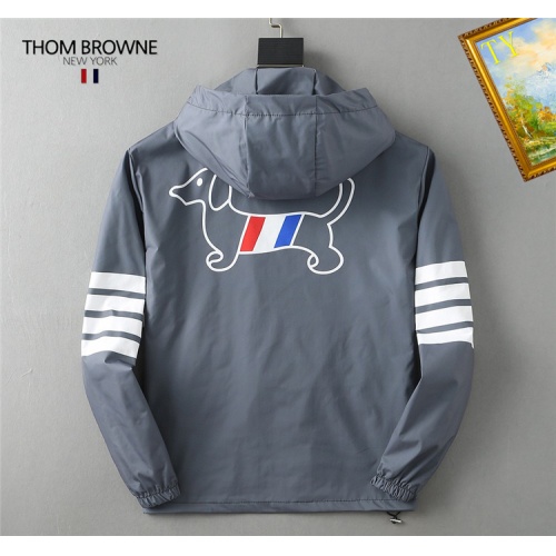 Replica Thom Browne Jackets Long Sleeved For Men #1040869 $60.00 USD for Wholesale