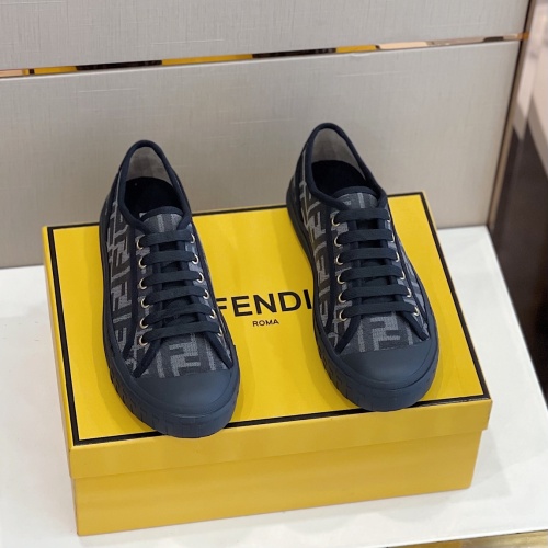 Replica Fendi Casual Shoes For Men #1041878 $80.00 USD for Wholesale