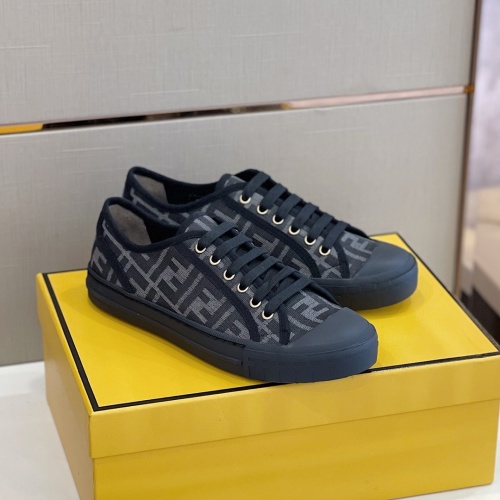 Replica Fendi Casual Shoes For Men #1041878 $80.00 USD for Wholesale