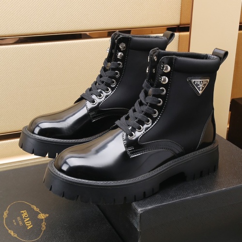 Prada Boots For Men #1042321 $102.00 USD, Wholesale Replica Prada Boots