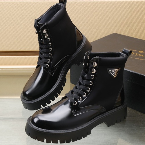 Replica Prada Boots For Men #1042321 $102.00 USD for Wholesale