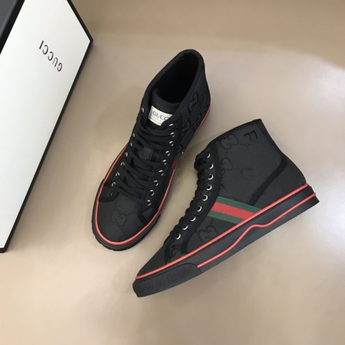 Gucci High Tops Shoes For Women #1043572 $72.00 USD, Wholesale Replica Gucci High Tops Shoes