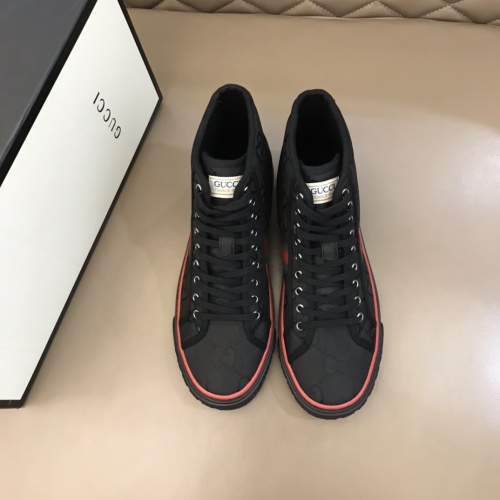 Replica Gucci High Tops Shoes For Women #1043572 $72.00 USD for Wholesale