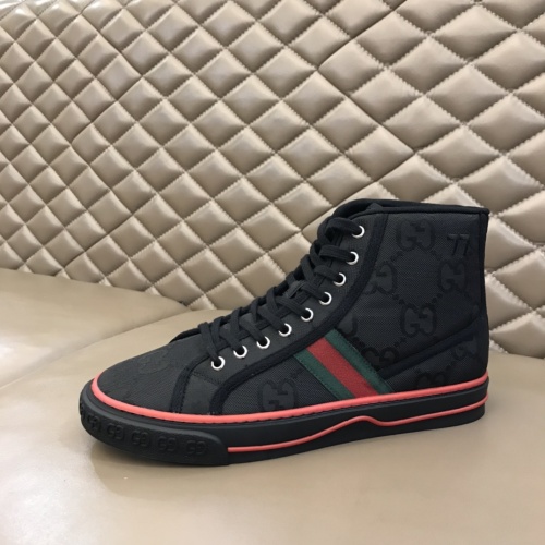 Replica Gucci High Tops Shoes For Women #1043572 $72.00 USD for Wholesale