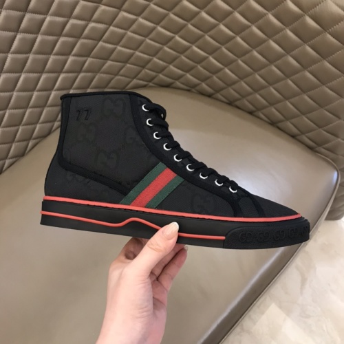 Replica Gucci High Tops Shoes For Women #1043572 $72.00 USD for Wholesale