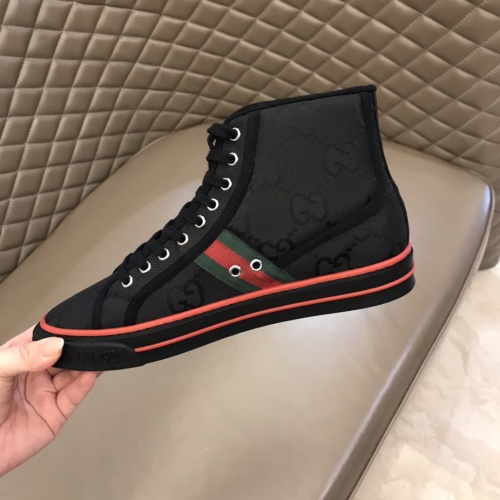 Replica Gucci High Tops Shoes For Women #1043572 $72.00 USD for Wholesale