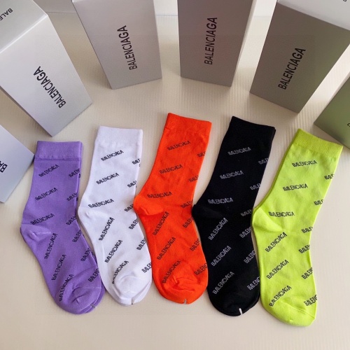 Balenciaga Socks #1046847 $32.00 USD, Wholesale Replica Balenciaga Socks