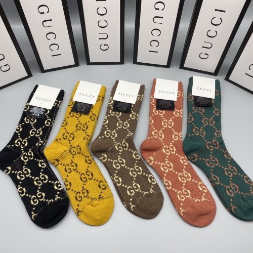 Gucci Socks #1046887 $29.00 USD, Wholesale Replica Gucci Socks