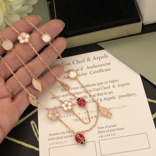 Replica Van Cleef & Arpels Necklaces For Women #1048068 $48.00 USD for Wholesale