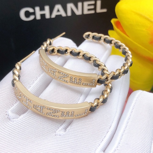 Replica Chanel Earrings For Women #1048247 $29.00 USD for Wholesale