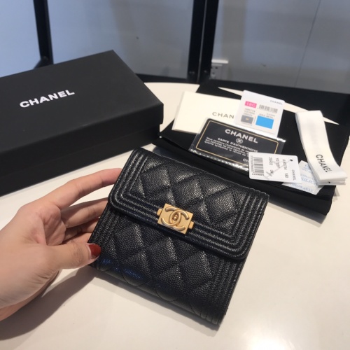 Chanel AAA Quality Wallets #1049525 $92.00 USD, Wholesale Replica Chanel AAA+ Quality Wallets