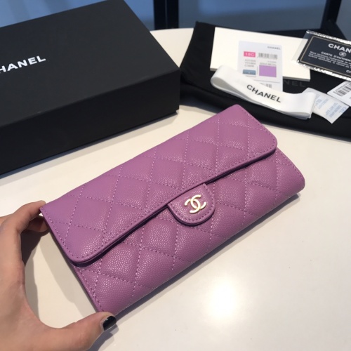 Replica Chanel AAA Quality Wallets For Women #1049545 $98.00 USD for Wholesale